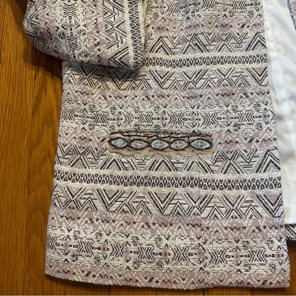 Coldwater Creek jacquard jacket with embellished pockets - Picture 3 of 8